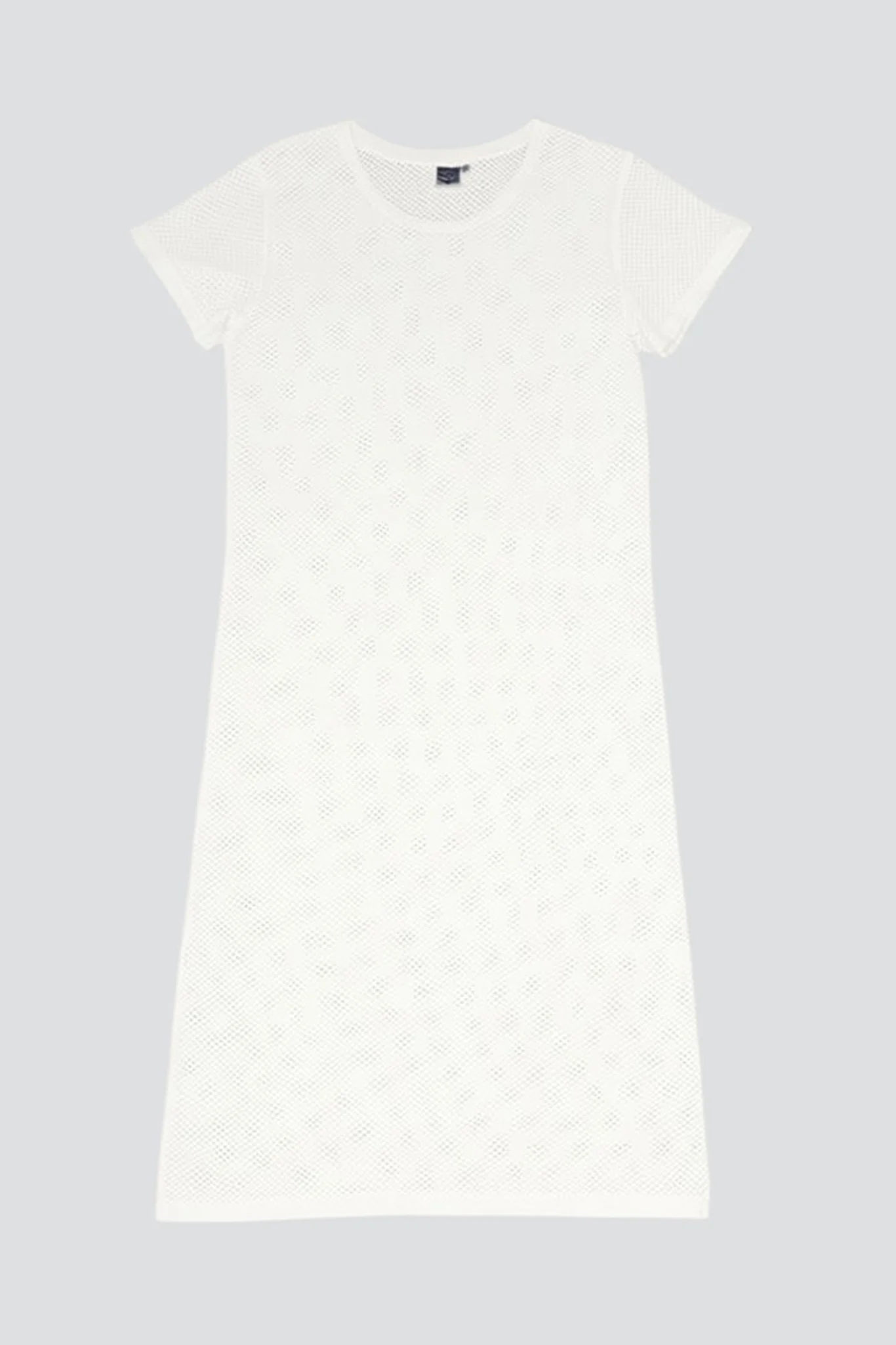 Washed White Mesh Sydney Dress