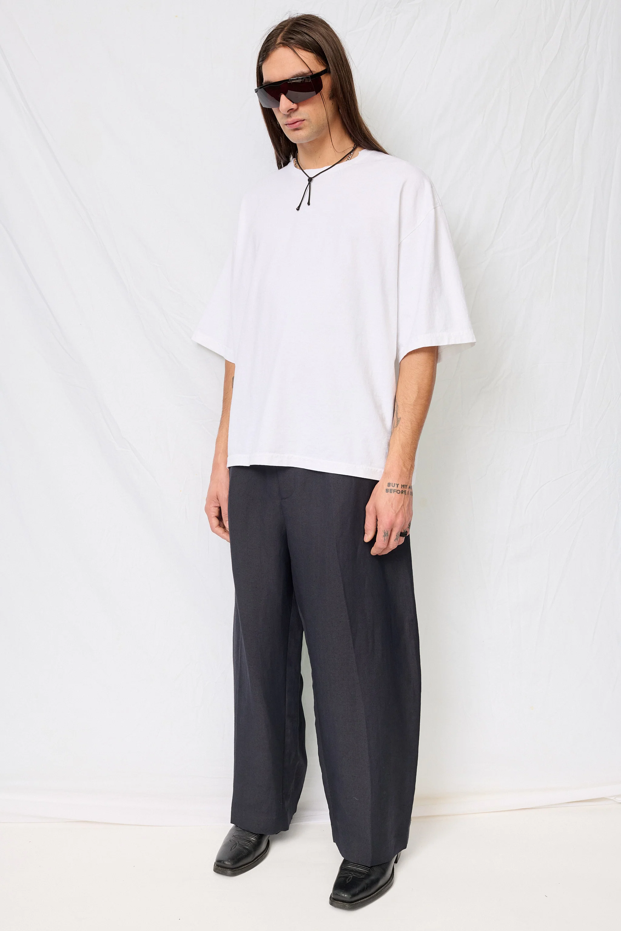 White Drop Tee - Image 4