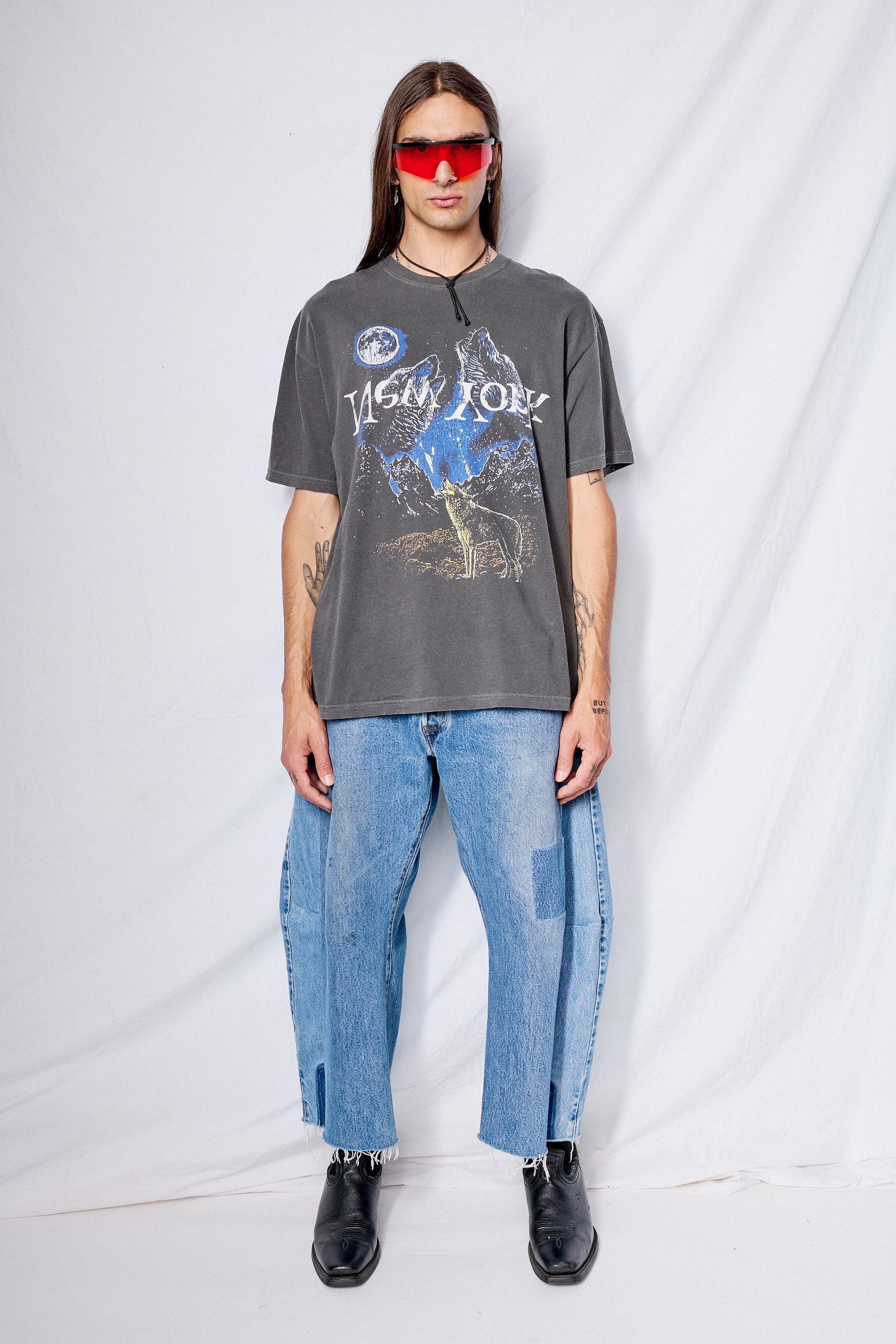 Wolf New York Logo Tee - Image 3